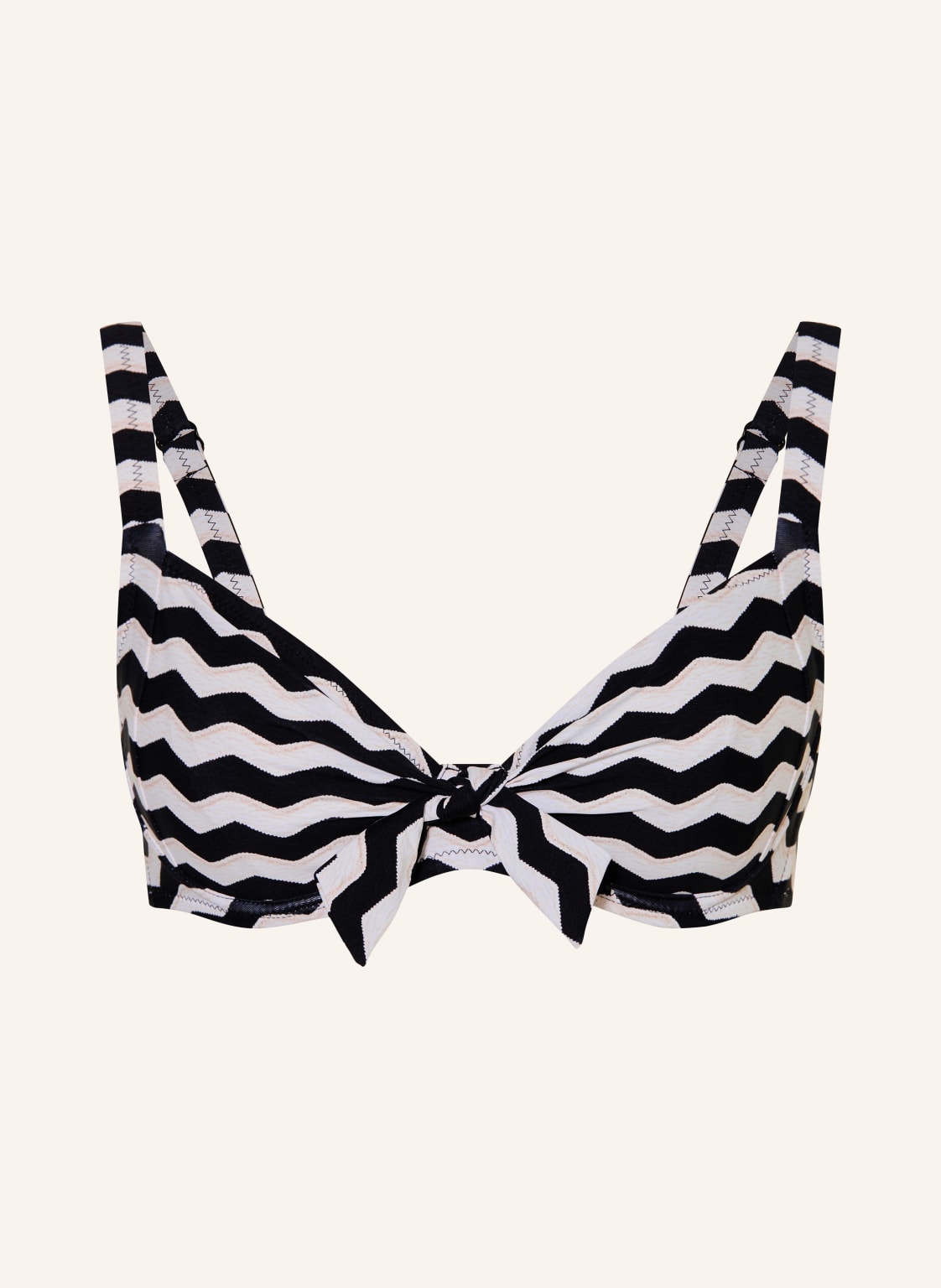 Lidea Góra Od Bikini Z Fiszbinami Sandwave schwarz