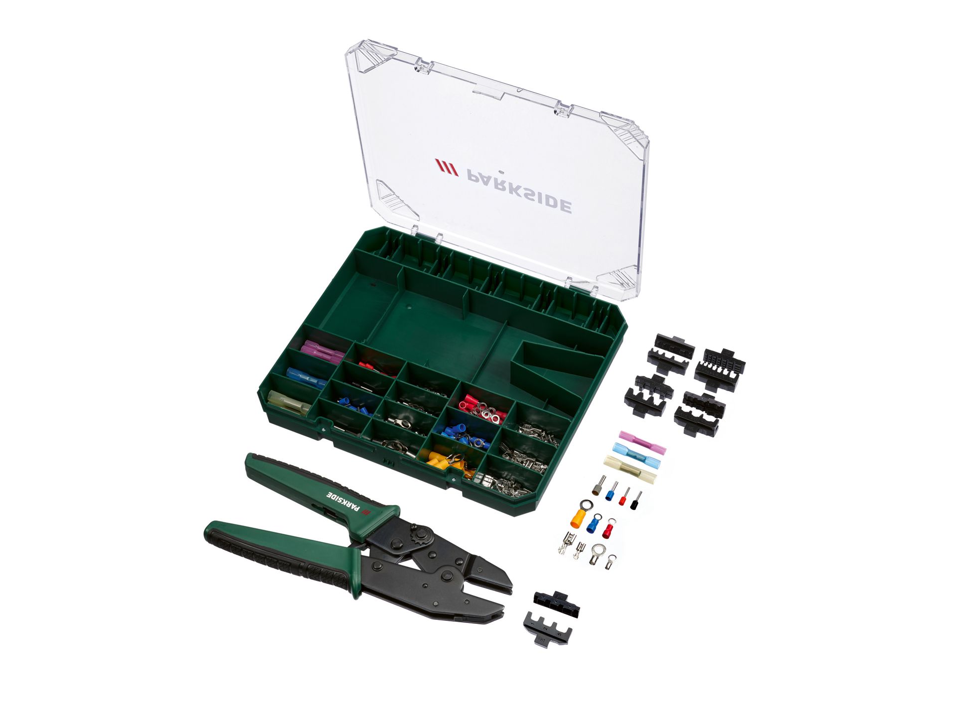 PARKSIDE® Zestaw szczypiec do zaciskania 5 w 1 PCZS 181 B1, 181-częściowy