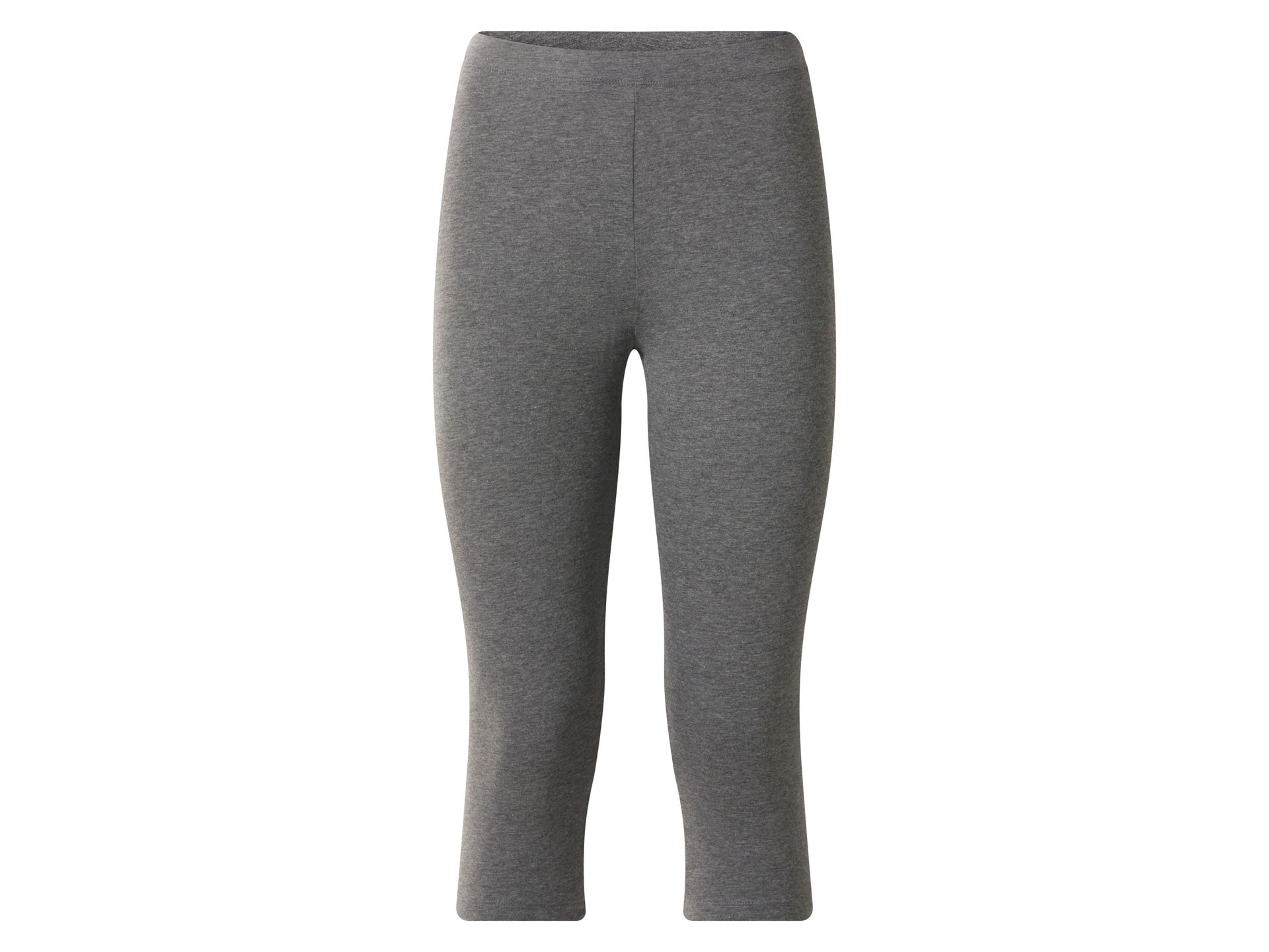 ESMARA® Legginsy capri damskie (Szary, XS (32/34))
