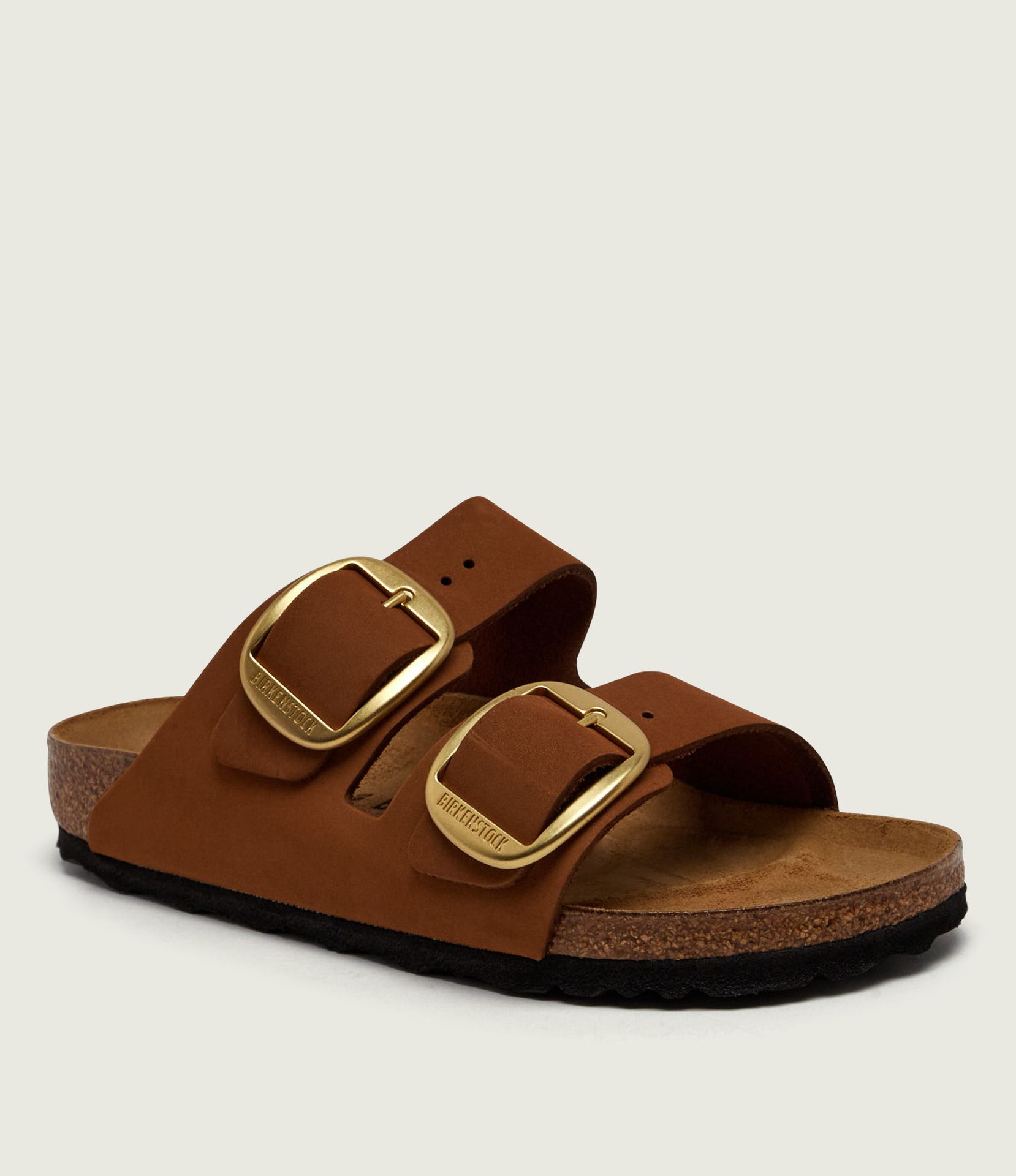 Birkenstock Skórzane klapki Arizona Big Buckle narrow fit