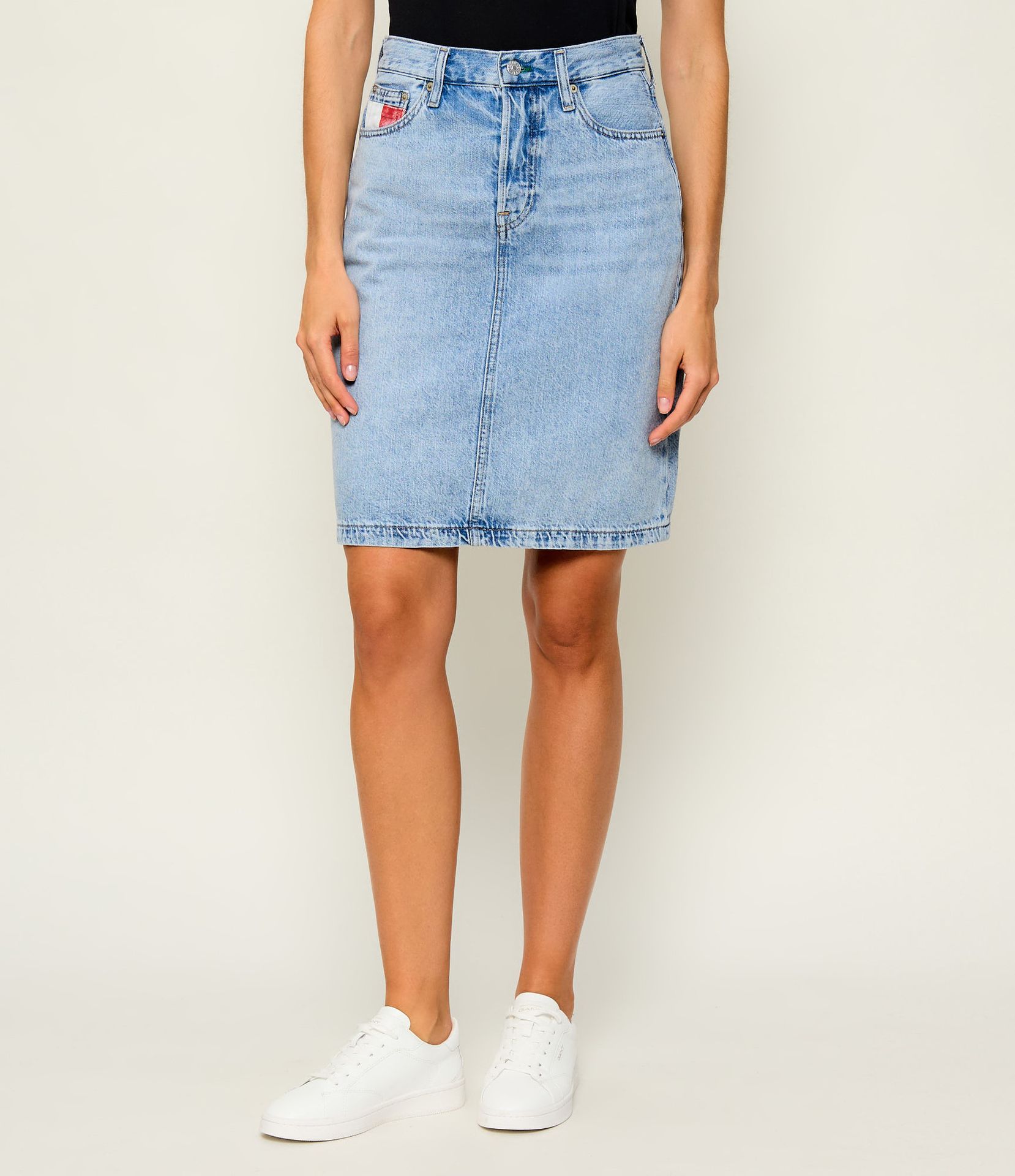 Tommy Jeans Jeansowa spódnica Claire