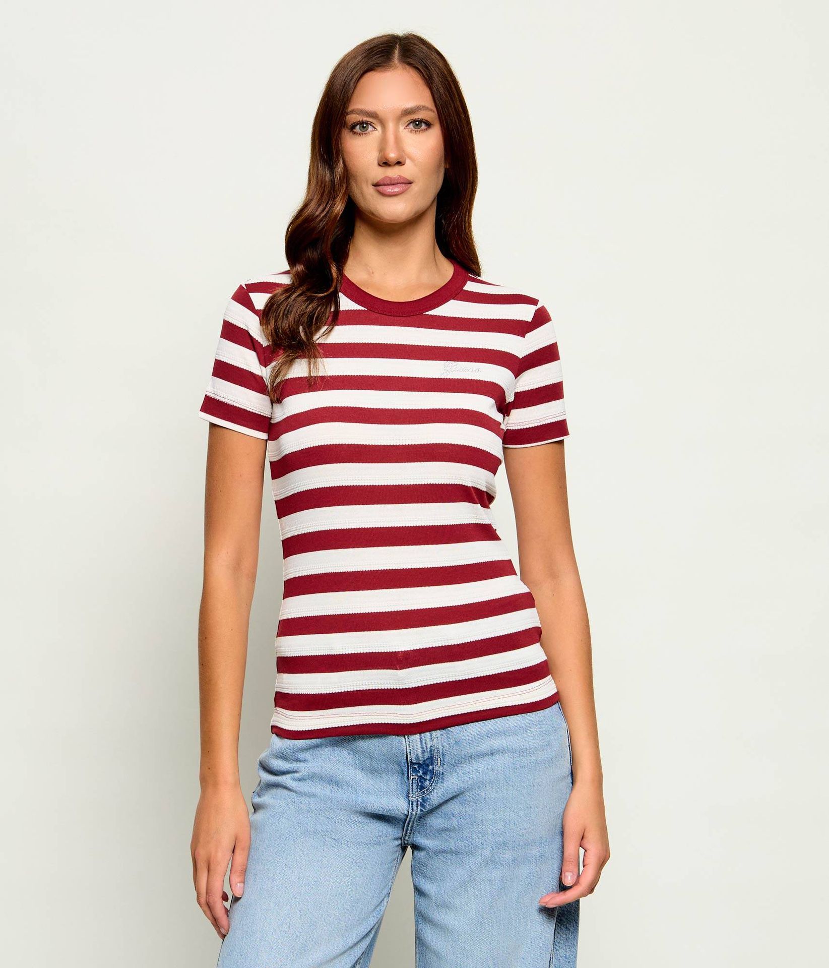 GUESS T-shirt Michela Slim Fit
