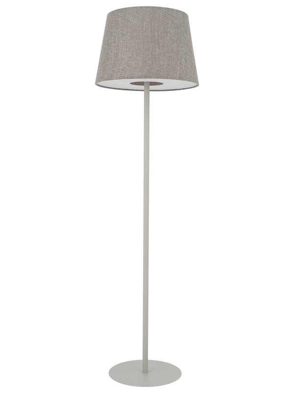 Lampa podłogowa TUTOIA beżowa 1xE27