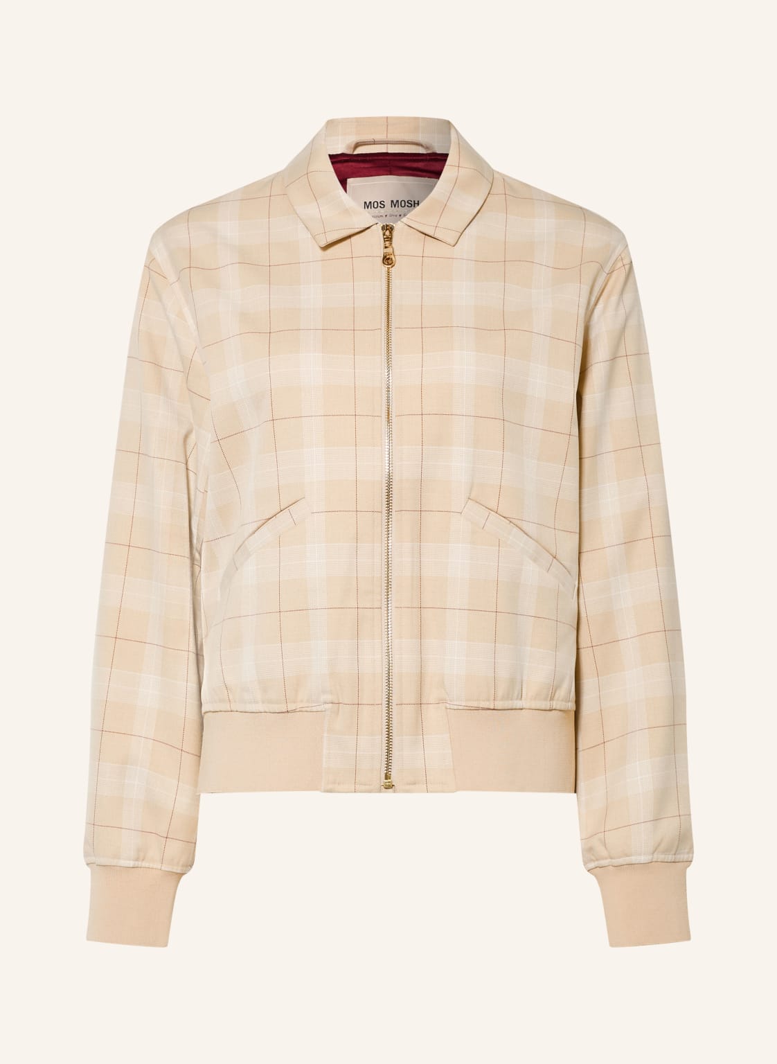Mos Mosh Bomberka Typu Blouson Mmkira beige