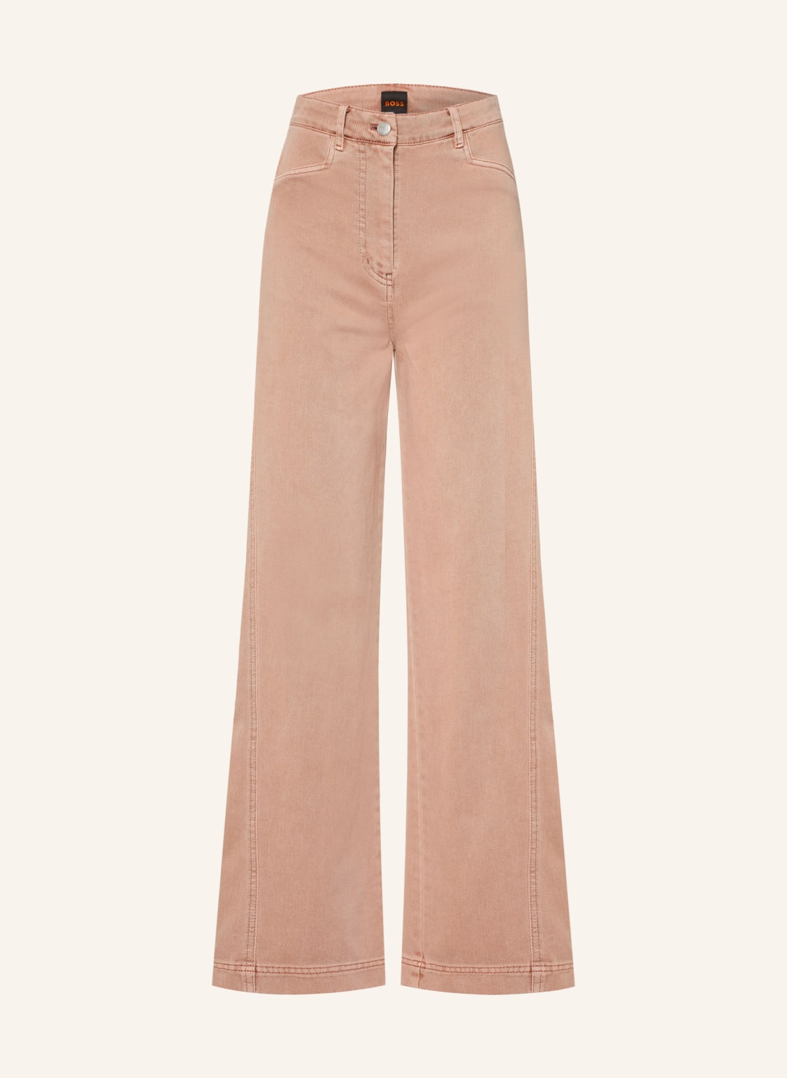 Boss Jeansy Wide Leg Tmarlina rot