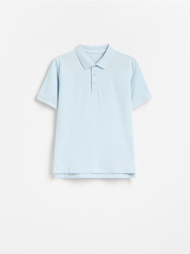 Reserved - T-shirt polo - jasnoniebieski