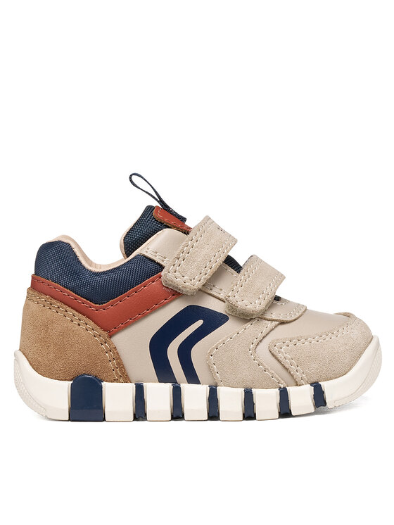 Geox Sneakersy B Iupidoo Boy B3555D 05422 C6181 Beżowy