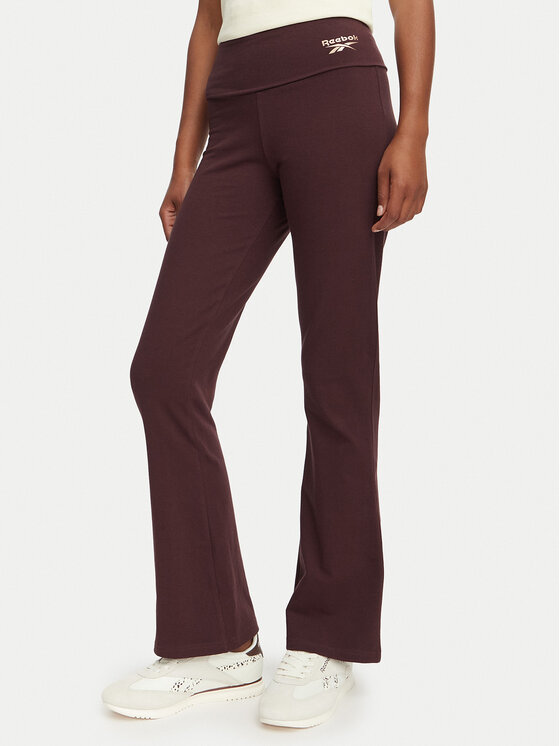 Reebok Legginsy Minka RK25702CCW Brązowy Slim Fit
