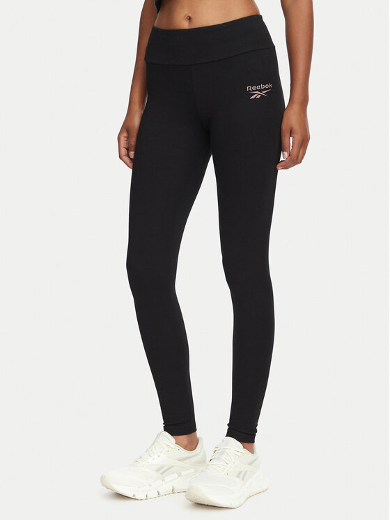 Reebok Legginsy Celina RK25701CCW Czarny Slim Fit