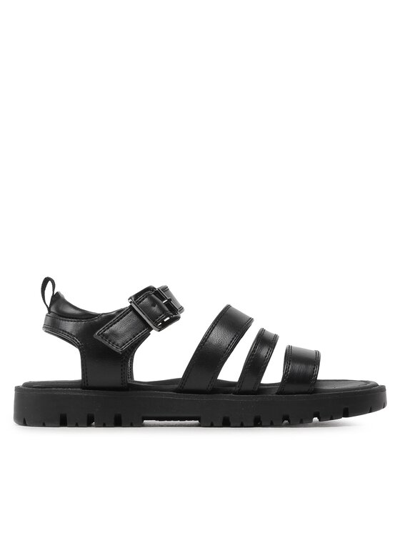 DeeZee Sandały CS6082-01 Czarny