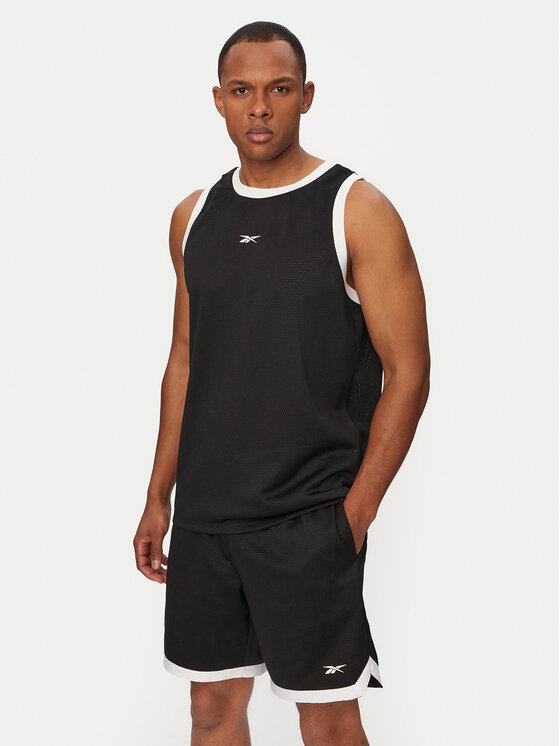 Reebok Tank top Michał RK25880CCM Czarny Regular Fit