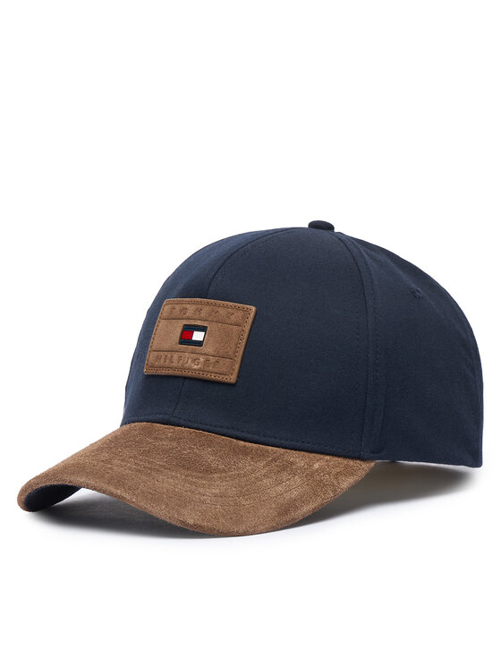 Tommy Hilfiger Czapka z daszkiem Th Flag AM0AM14312 Granatowy