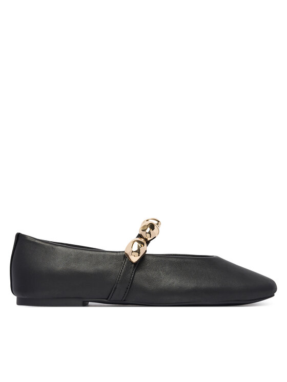 Steve Madden Baleriny Poppin Flat 11005437 Czarny