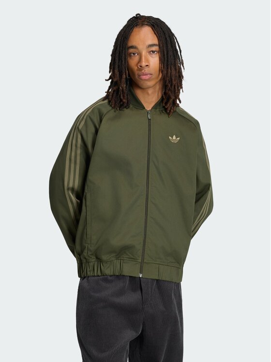 adidas Kurtka bomber 168997 Zielony Loose Fit