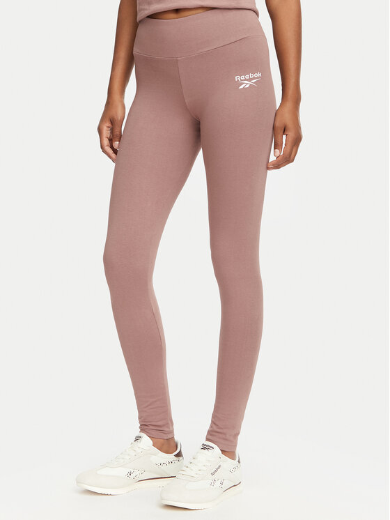 Reebok Legginsy Celina RK25701CCW Beżowy Slim Fit