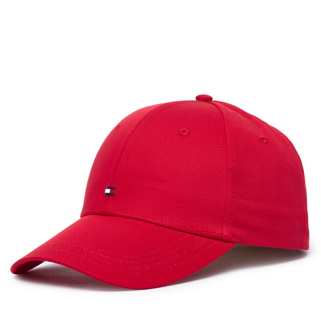 Czapka z daszkiem Tommy Hilfiger Th Flag AM0AM13008 Czerwony