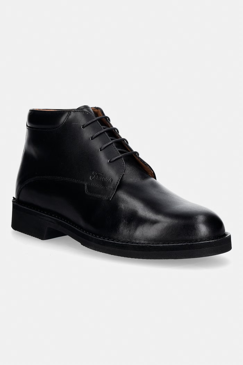 Fracap D030 750 T. Moro leather botki damskie skórzane