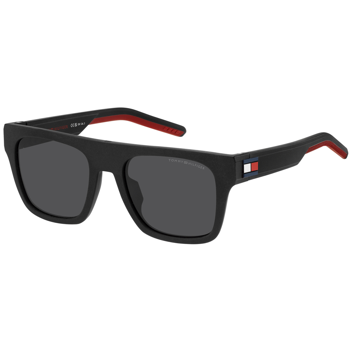 Okulary TOMMY HILFIGER TH-1976-S-BLX. Okulary przeciwsłoneczne, Kolor czarny. Mężczyzna.
