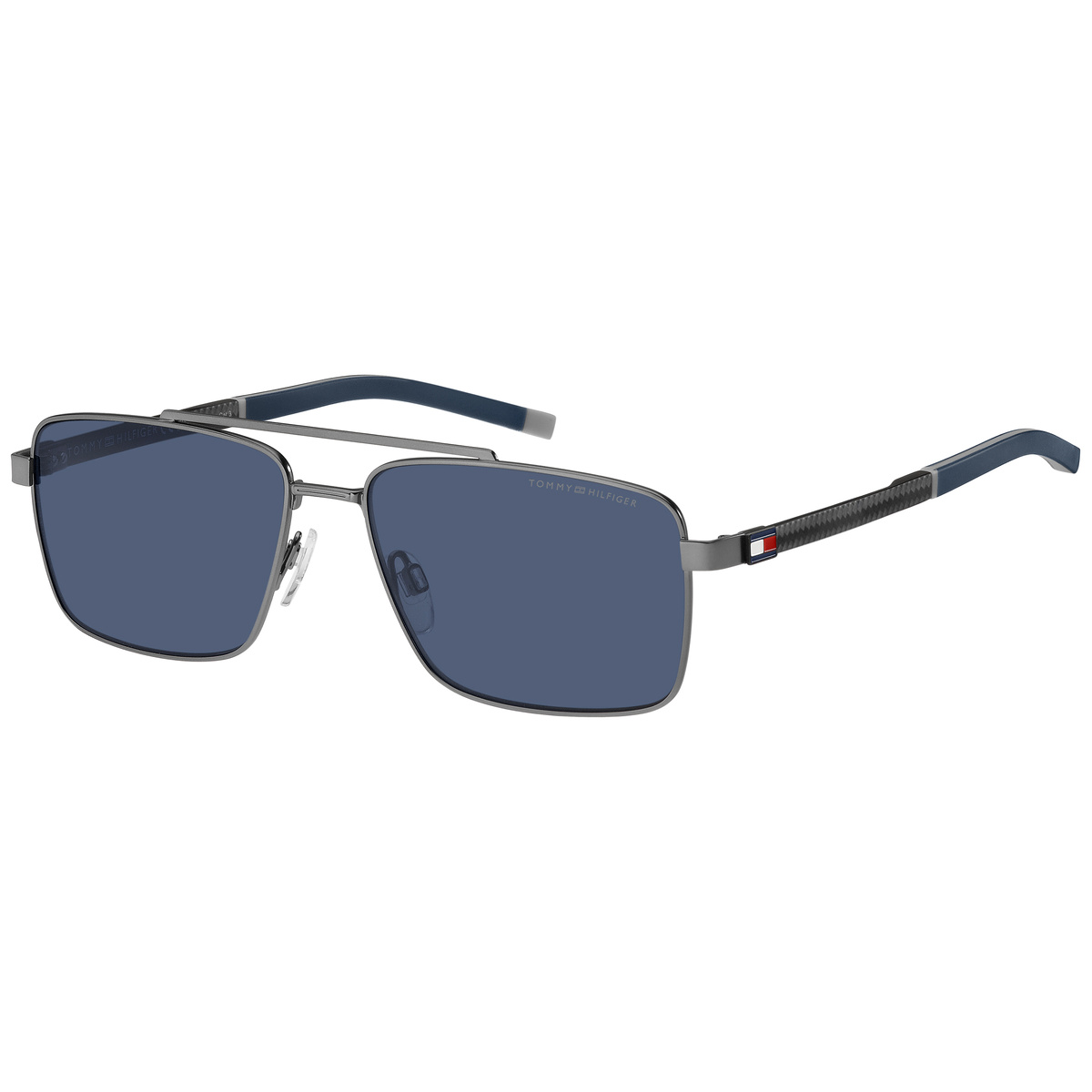 Okulary TOMMY HILFIGER TH-2078-S-R80. Okulary przeciwsłoneczne, Kolor szary. Mężczyzna.