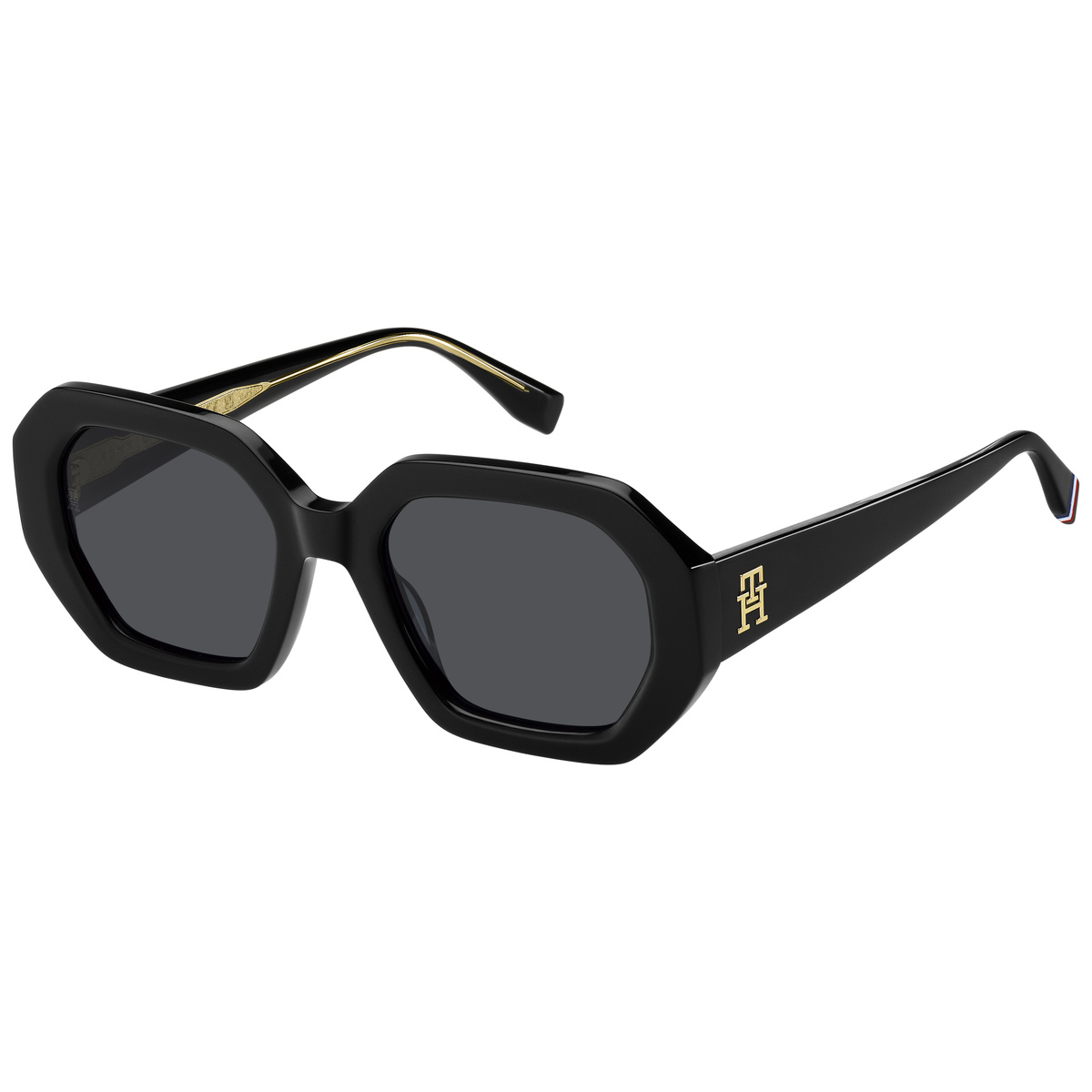 Okulary TOMMY HILFIGER TH-2155-S-807. Okulary przeciwsłoneczne, Kolor czarny. Kobieta.