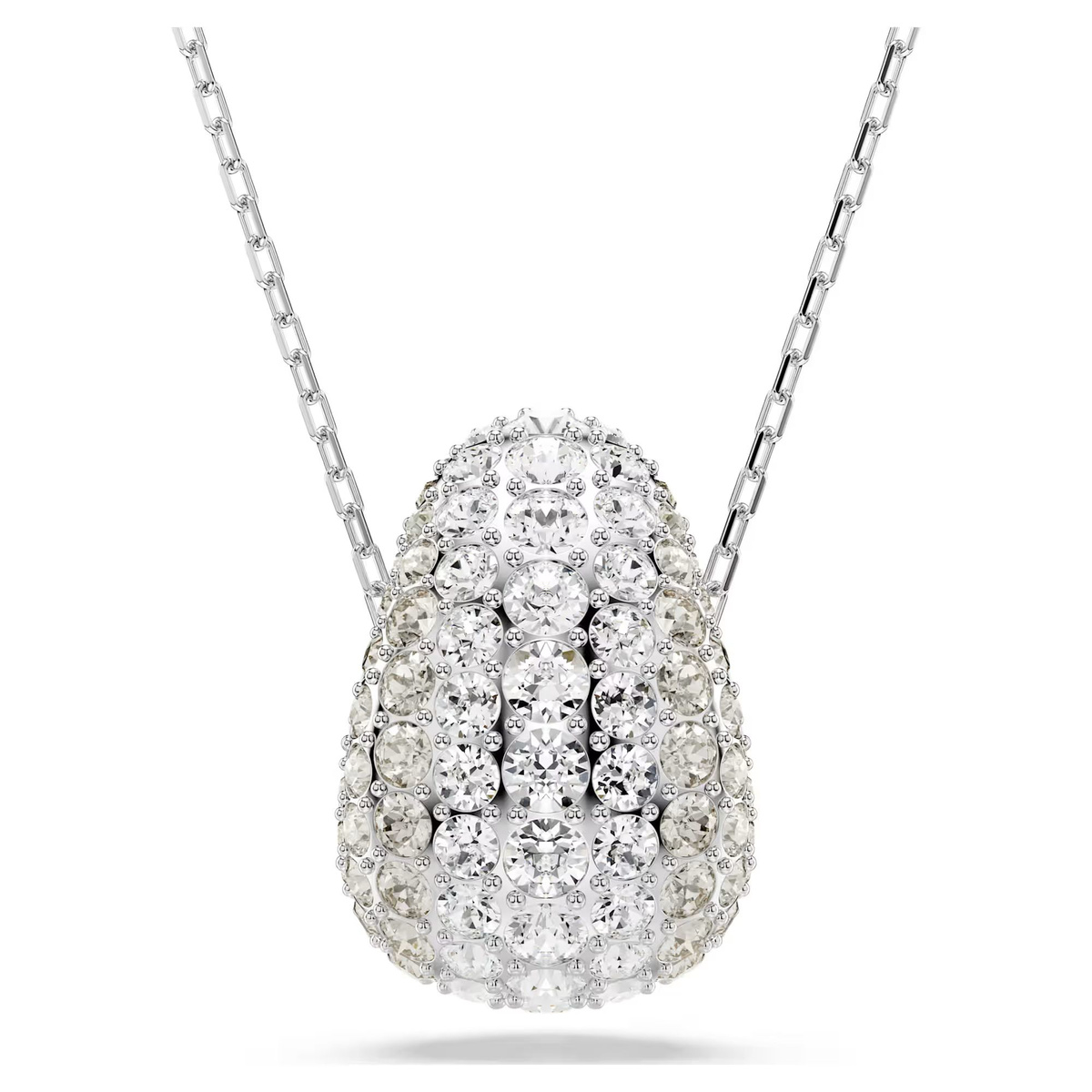 Biżuteria SWAROVSKI 5697190. Naszyjnik, Kolor szary. Kobieta.
