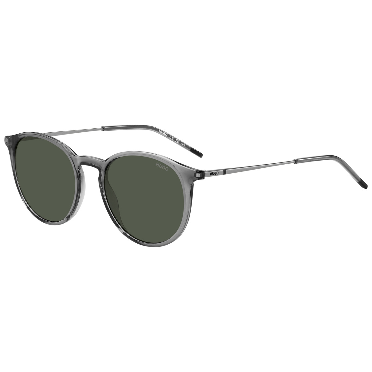 Okulary HUGO HG-1286-S-D3X. Okulary przeciwsłoneczne, Kolor szary. Mężczyzna.