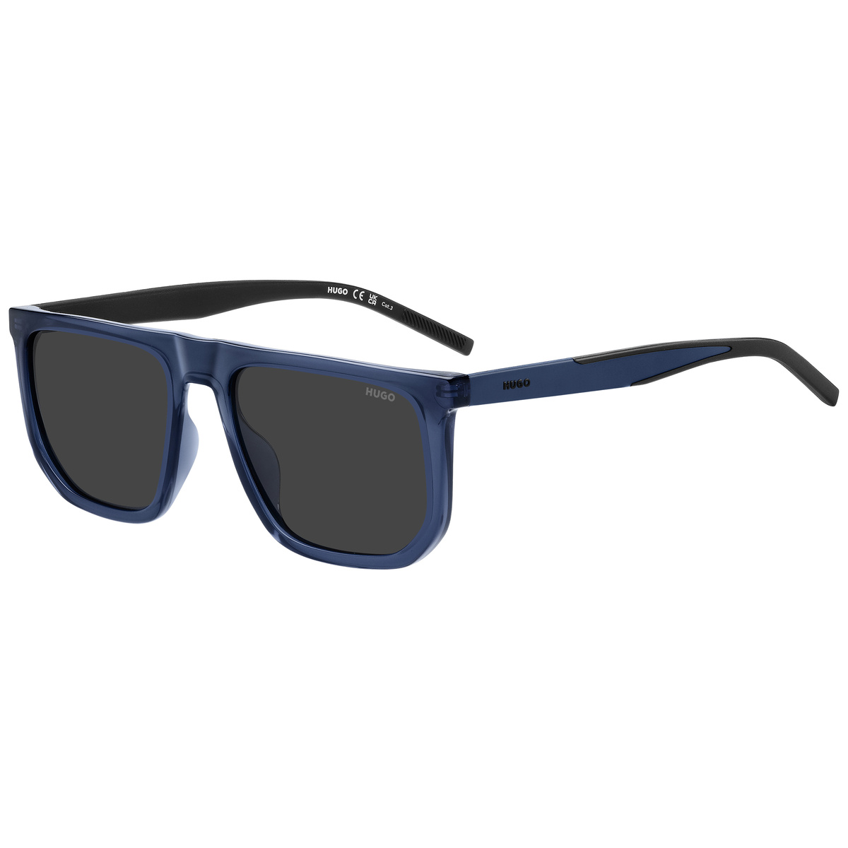 Okulary HUGO HG1336GSPJP. Okulary przeciwsłoneczne, Kolor niebieski. Mężczyzna.