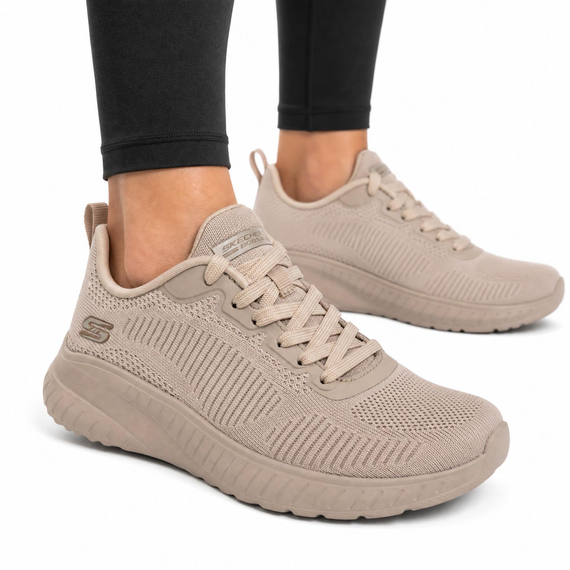 Buty damskie sportowe Skechers BOBS SQUAD CHAOS FACE OFF