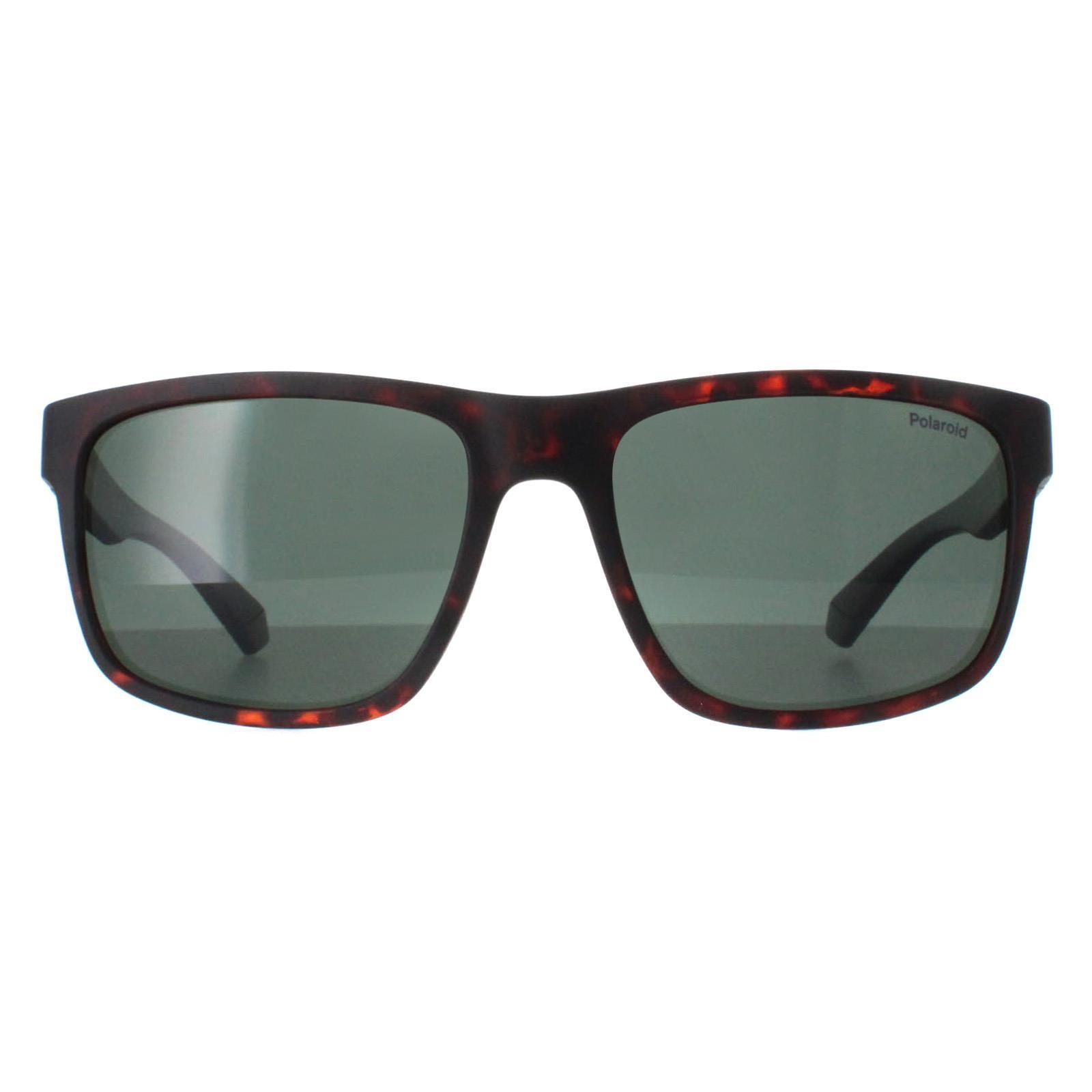 Polaroid PLD 2157/S Matte Brown Havana/Green Polarized