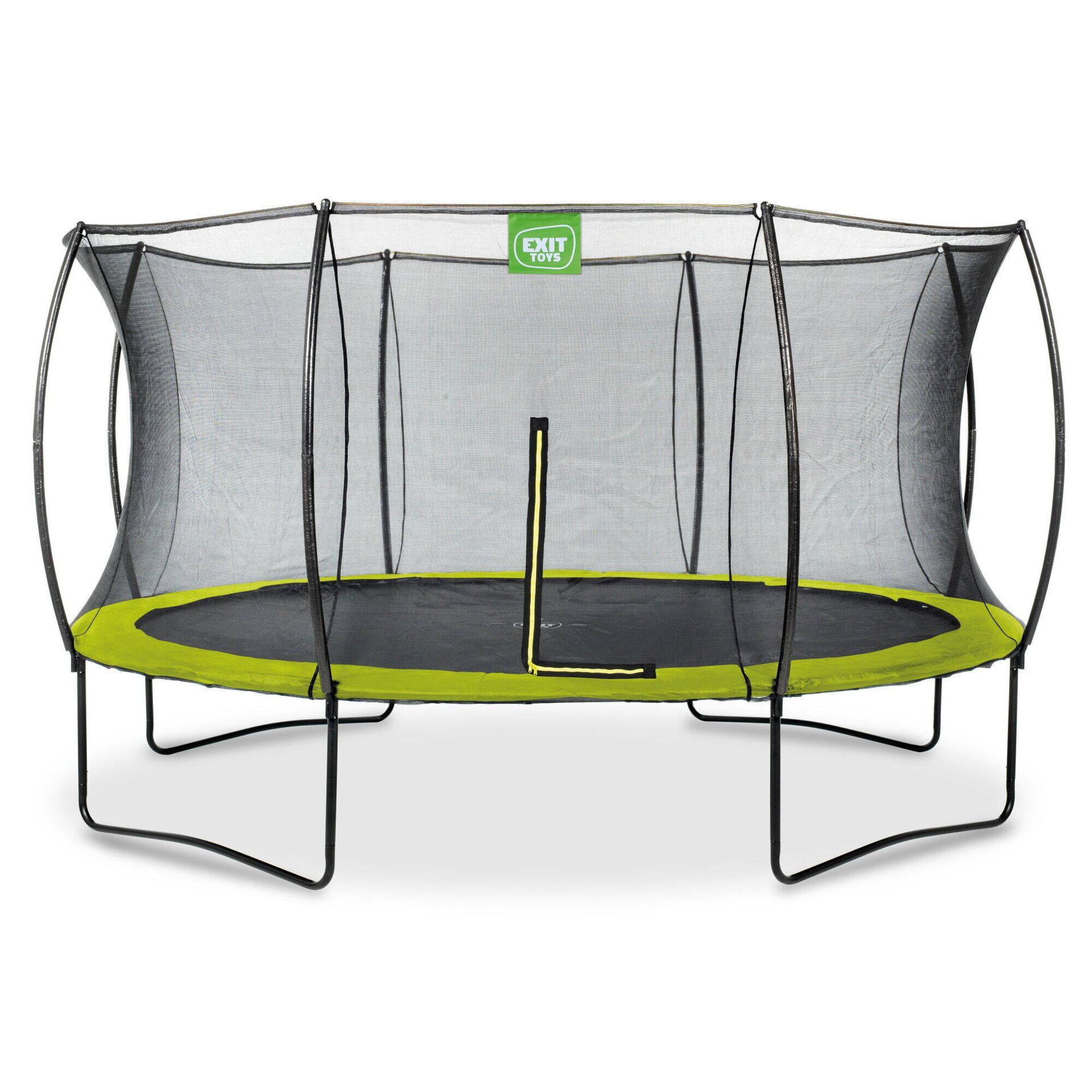 Exit Trampolina Exit Silhouette 427 cm Lime zielona holenderska markowa 12.93.14.40