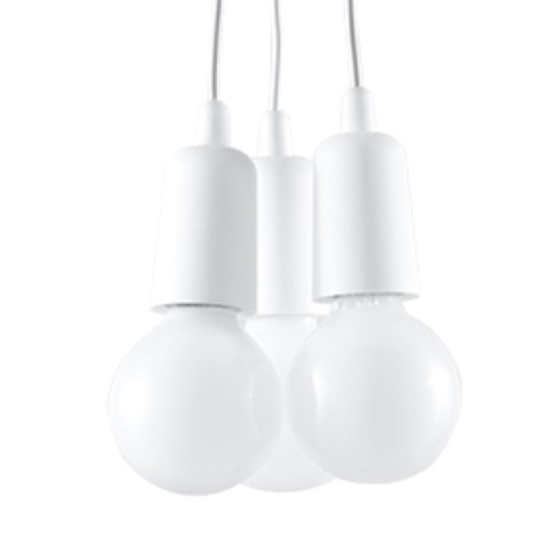 Żyrandol MATERO biały 3xE27x60W tworzywo sztuczne wym:100x10x10cm IP20 Pure Lume