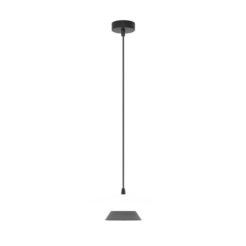Lampa wisząca warstwowy kopułowy klosz BABEL biało-czarny 1xGX53x12W metal wym:140x30x30cm IP20 Emibig