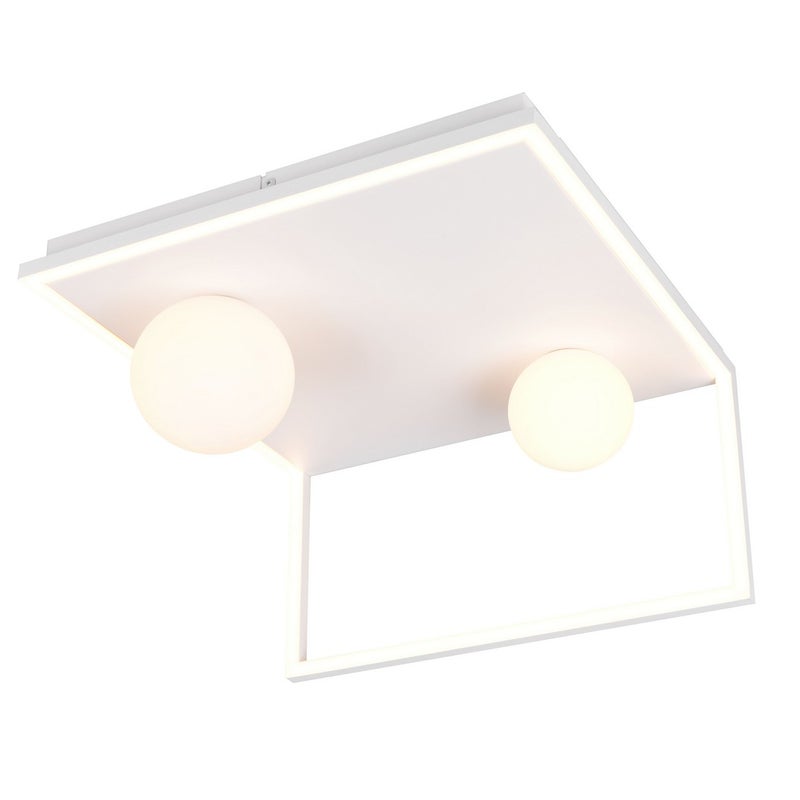 Lampa wisząca LED AROLA 22W Odcienie bieli 2500lm metal biała wym:22x37,5x36,3cm IP20 Trio
