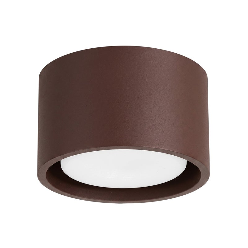 Spot sufitowy minimalistyczny brązowy okrągły fi10cm 1xGX53 10W MODO Sollux Lighting