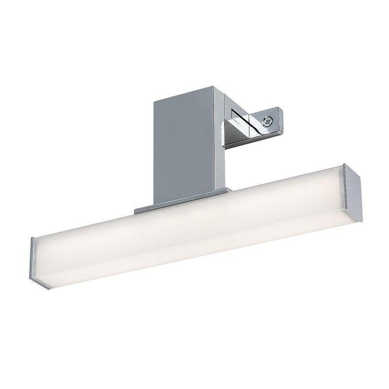Kinkiet łazienkowy do lustra LED 4W 350lm 4000K Listwa Liniowy Chrom Plastik IP44 L200mm