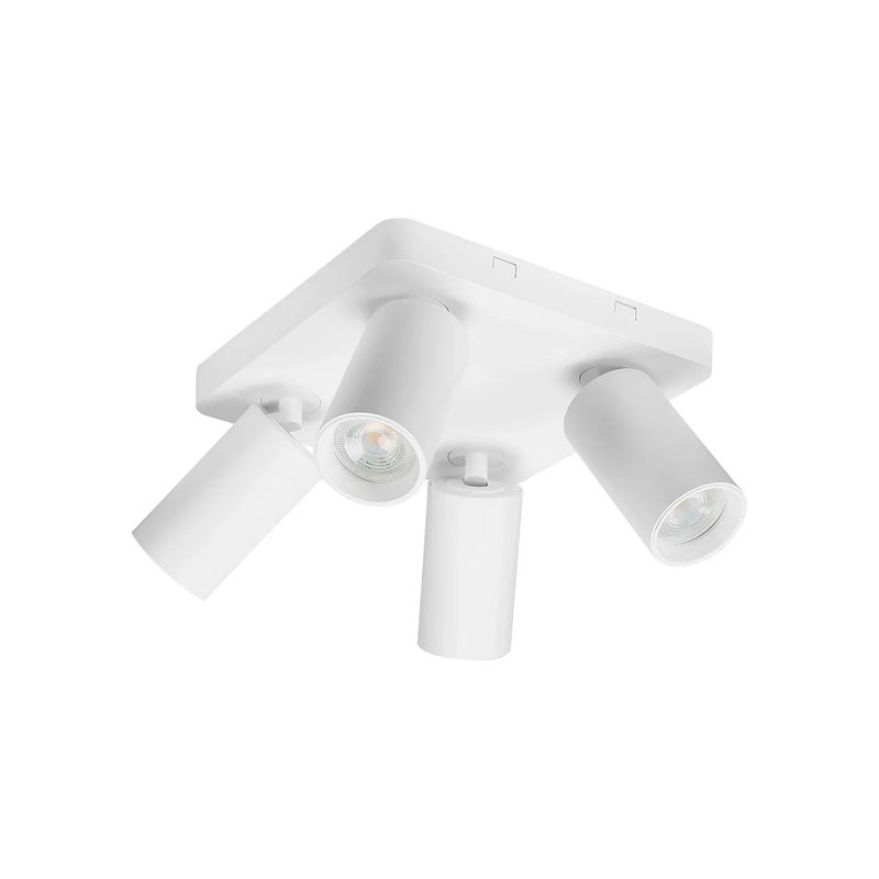 Lampa sufitowa ruchome reflektorki Yorli biały 4xGU10x7W aluminium wym:13,5x22x22cm IP20 Rabalux