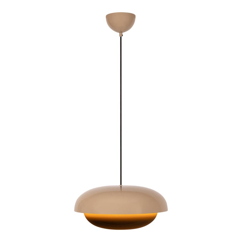 Lampa wisząca YOUNES taupe 1xE27x40W metal wym:50x40x40cm IP20 Lucide