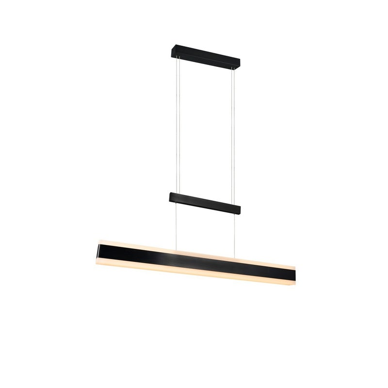 Lampa wisząca LED ARCOLA 45W Odcienie bieli 5250lm metal czarna wym:174x152x6cm IP20 Trio