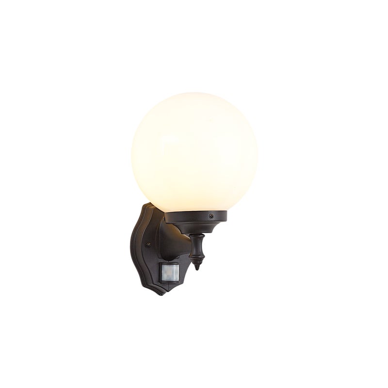 Qazqa classic-antique lampa ścienna zewnętrzna IP44 do ogród - Champs - czarny, max. 15w, kompatybilny z żarówką LED, e27