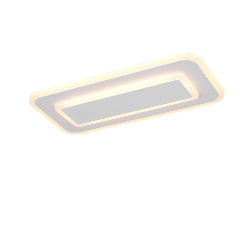 Lampa wisząca z pilotem LED RIVA 14W Odcienie bieli 1500lm metal biała wym:4,7x40x20cm IP20 Trio