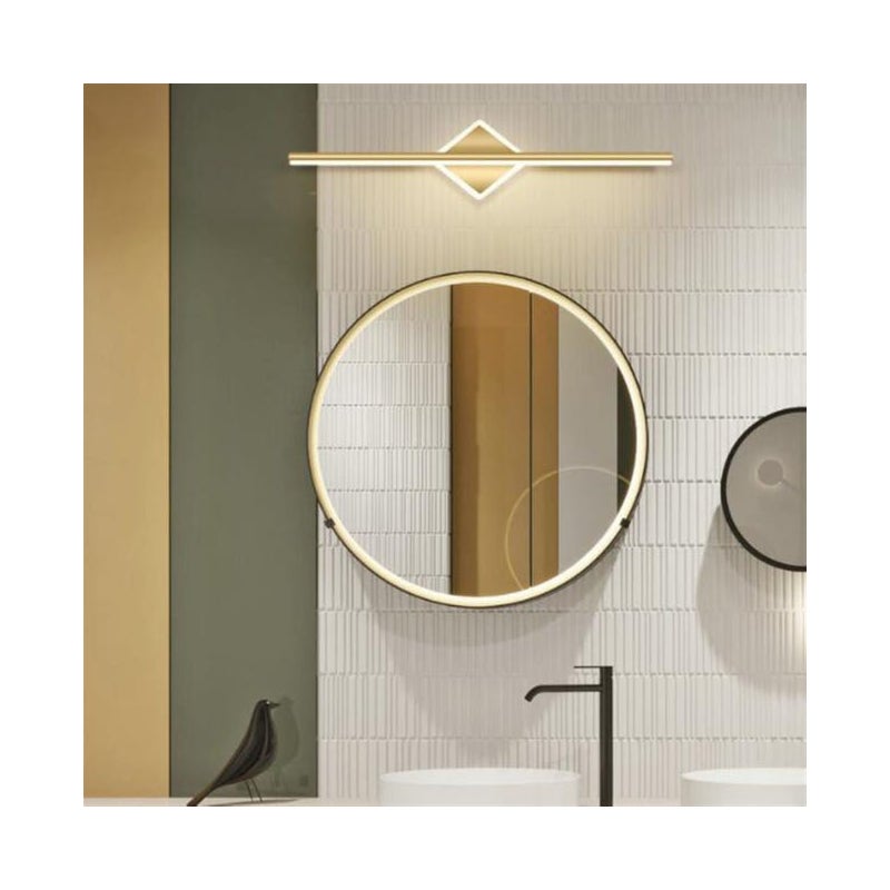40 cm lampa lustrzana LED, kinkiet do łazienki hotelowej, oświetlenie ścienne do dekoracji wnętrz, 3 temperatury barwowe