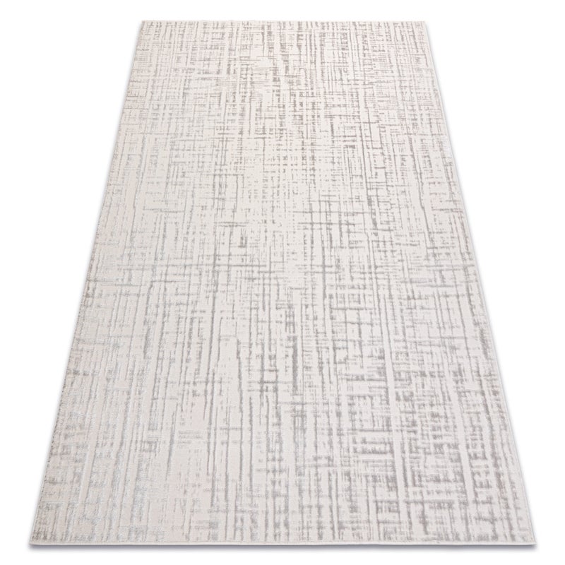 Dywan AURA J2557A krem / jasnoszary - Linie, strukturalny, nowoczesny 160x220 cm