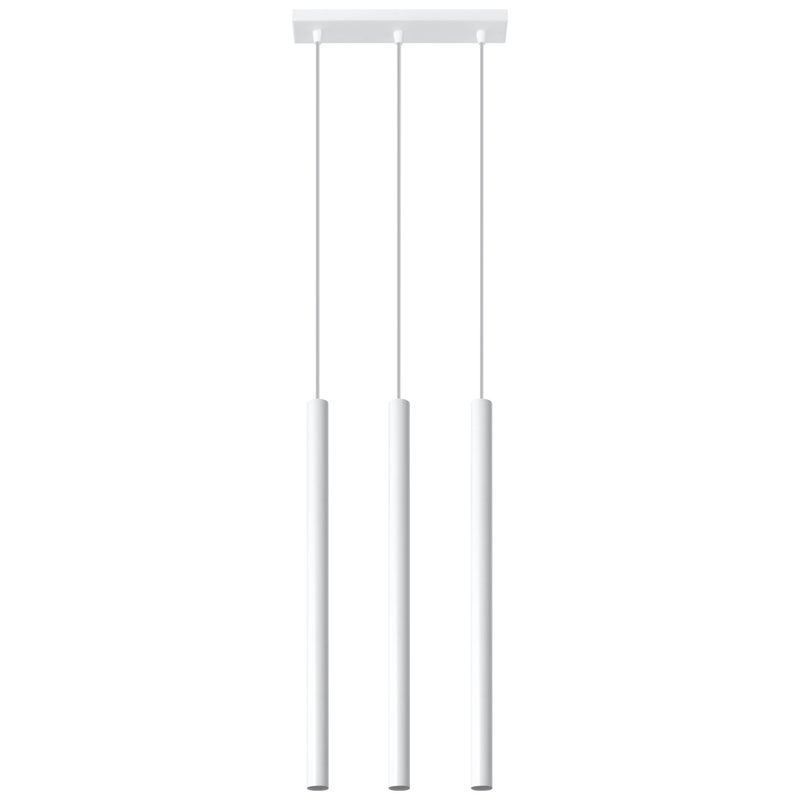 Żyrandol VELINO biały 3xG9x12W metal wym:100x30x30cm IP20 Pure Lume