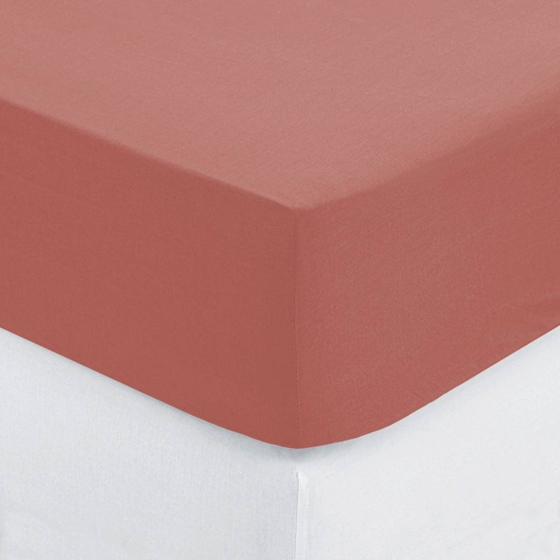PRZEŚCIERADŁO Z GUMKĄ 90x190cm zakładka 30cm BAWEŁNA różowe