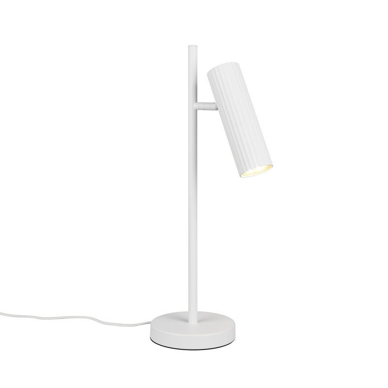 Lampa stołowa SOKA 1xGU10x10W metal biały matowy wym:50x15x26cm IP20 Trio
