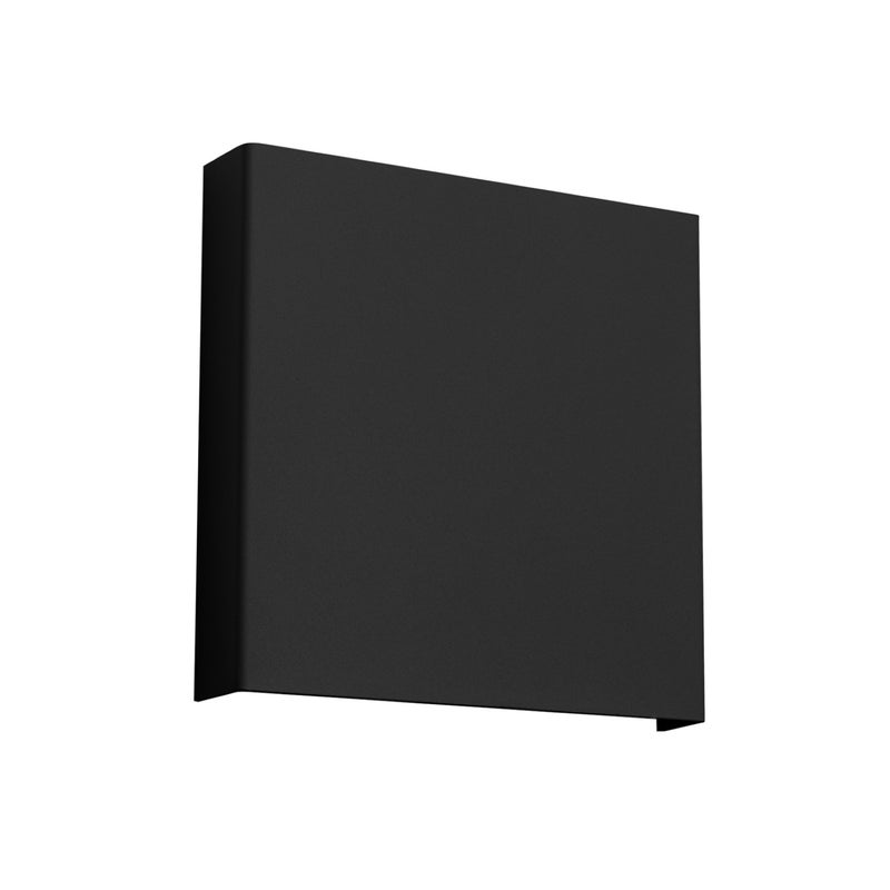 Kinkiet ścienny nowoczesny czarny kwadratowy góra dół 2xG9 8W VANTA Sollux Lighting