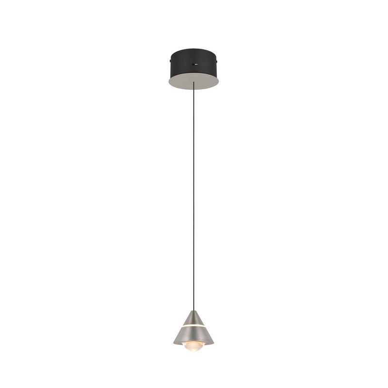 Lampa wisząca LED ROMEO 7W Odcienie bieli 700lm metal srebrna wym:200x15,5x15,5cm IP20 Trio