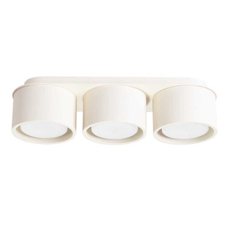 Spot sufitowy minimalistyczny beżowy potrójny 3xGX53 10W MODO Sollux Lighting