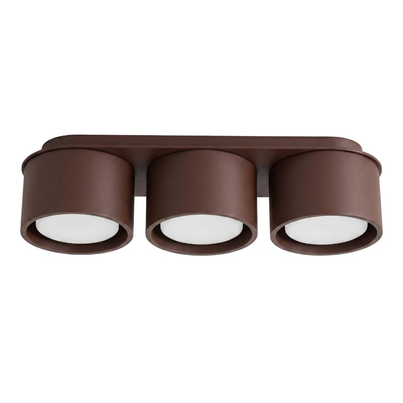 Spot sufitowy minimalistyczny brązowy potrójny 3xGX53 10W MODO Sollux Lighting