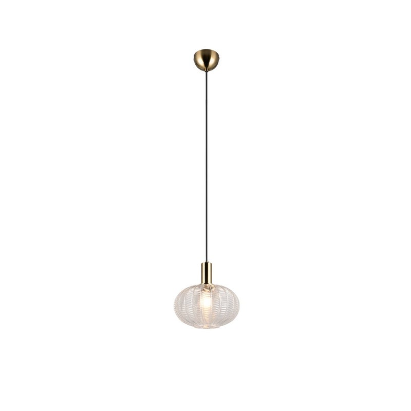 Lampa wisząca ELVEZIA przezroczysty 1xE27x10W szkło wym:150x26x26cm IP20 RL